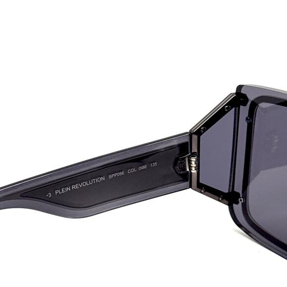 New! PHILIPP PLEIN Sunglasses PLEIN REVOLUTION SPP096 Col.0I86, Authentic - Picture 8 of 11